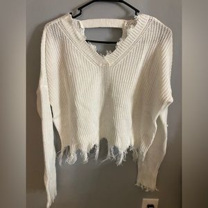 Open Back Sweater- Worn Twice